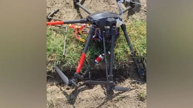 India News | Punjab: BSF Neutralize 'hexacopter' Drone in Gurdaspur; Drugs Recovered
