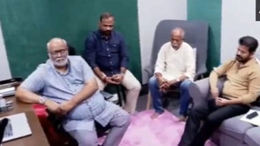 Entertainment News | Telangana CM Revanth Reddy Meets MM Keeravani to Discuss Composition of 'Jaya Jayahe Telangana'