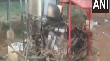 India News | Chhattisgarh: Naxals Torch Two Under-construction Mobile Towers in Narayanpur