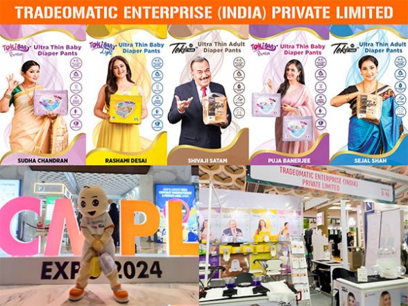 Business News | Tradeomatic Showcases at Asia's Largest Contract Manufacturing Exhibition, India, Mumbai with New Celebrities Rashami Desai, Sudha Chandran, and Sejal Shah - Vimarsana News