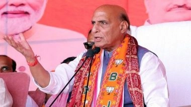 India News | Rajnath Singh Accuses Congress, JMM of Looting Jharkhand