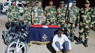 India News | Man Apprehended with Suspected Narcotics by BSF in Punjab's Ferozepur