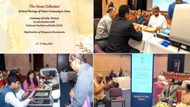 World News | First Digitisation Project for Historical Documents of Indian Diaspora Concludes in Oman