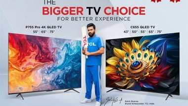 Business News | TCL Unveils Lineup of Google QLED, 4K QLED & 4K UHD TVs with Great Deals for Indian Consumers