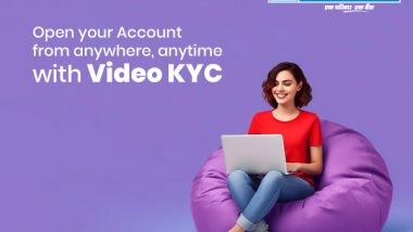 Business News | No More Branch Visits: Bank of Maharashtra Remote Account Opening Through Video-KYC