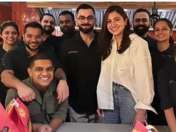 Anushka Sharma and Virat Kohli Spotted Enjoying Dinner Date Before T20 World Cup