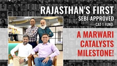 Business News | Rajasthan's First SEBI Approved CAT1 Fund by Marwari Catalysts