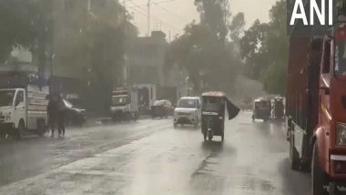 India News | Light Rain in Parts of Delhi-NCR After City Records Record Temperature