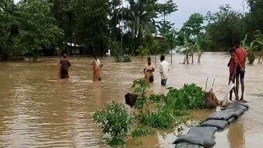 India News | Assam: More Than 41,000 People Affected in Floods After Cyclone Remal, One Dead