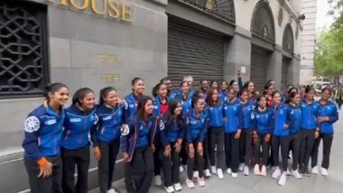 World News | London: Indian Women's Hockey Team Feted at Embassy for Outstanding Achievements