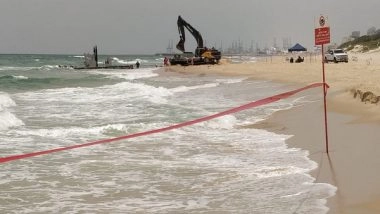 World News | US Pier Breaks Up off Gaza Coast, Aid Deliveries Suspended