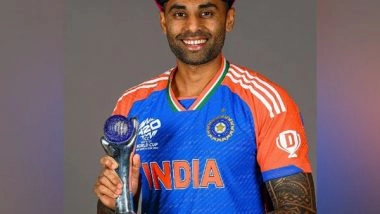 Sports News | Indian Cricket Team Members Receive 'Team of the Year Caps Ahead of ICC Men's T20 World Cup 2024