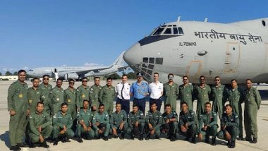 World News | IAF Contingent Arrives in Alaska for Multinational Exercise Red Flag 24
