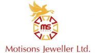 Business News | Motisons Jewellers Limited Q4FY24 Net Profit Up By 258 Per Cent and Net Profit Margin UP by 590 BPS