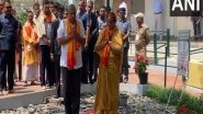 India News | Vice President Dhankhar Visits Neem Karoli Baba's Ashram in Uttarakhand