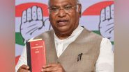 India News | Lok Sabha Polls: Congress President Mallikarjun Kharge Held 100 Public Meetings, 20 Press Conferences as Campaigning Concludes
