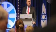 World News | Israeli FM Calls Slovenian Move to Recognize Palestine 'Reward for Hamas Murder'