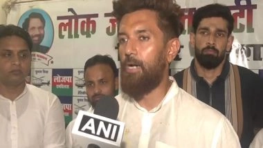 India News | Opposition Will Be More Shocked in 2024 Than They Were in 2019: Chirag Paswan on LS Polls Results