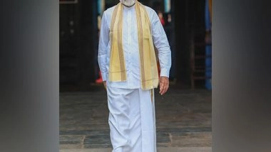 India News | PM Modi Arrives at Vivekananda Rock Memorial, Set to Meditate Till June 1