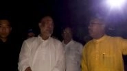 India News | Manipur Flood: CM Biren Singh Inspects Ground Situation at Imphal's Ima Market