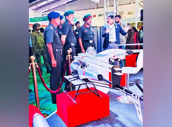 Business News | Biggen Technologies Unveils Chakra UAV Helicopters at Coimbatore Army Expo