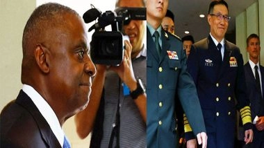 World News | US Defence Secretary Meets with Chinese Counterpart at Singapore Shangi-la Dialogue