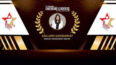 Business News | Salloni Ghodawat Honored with Outstanding Leadership at ET Emerging Leaders Conclave 2024