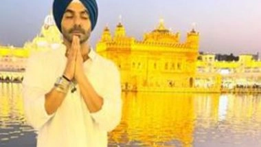 Entertainment News | Aparshakti Khurana Shares Pictures from Visit to Golden Temple