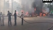 India News | Major Fire at Flea Market in Punjab's Patiala, No Loss of Life Reported