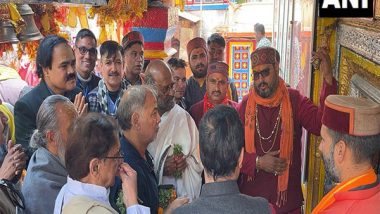 Entertainment News | Rajinikanth Offers Prayers at Kedarnath, Badrinath Shrines