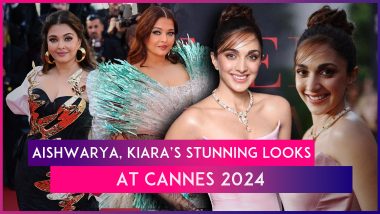 Cannes 2024: Aishwarya Rai Bachchan Stuns In A Shimmery Gown On Day 2; Kiara Advani Makes A Stunning Debut In Off-Shoulder Gown
