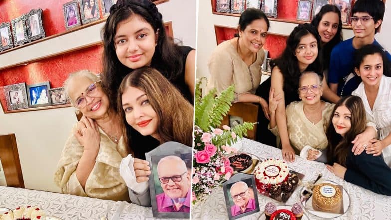 Aishwarya Rai Bachchan Posts Heartfelt Birthday Tribute to Her Mother, Shares Photos With Aaradhya Bachchan and Other Family Members