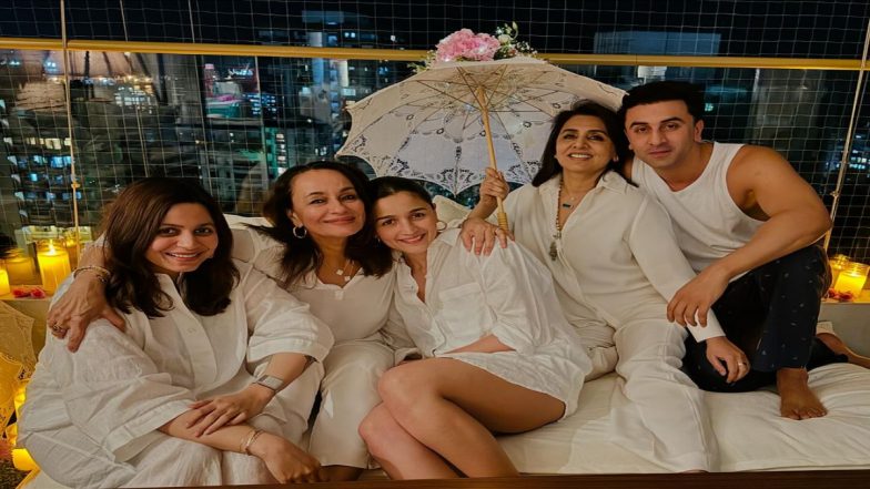 Alia Bhatt and Ranbir Kapoor Celebrate Mother’s Day 2024 With Their ‘Precious Ones’ (View Pic)