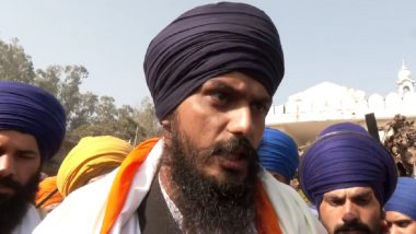 Amritpal Singh, Jailed 'Waris Punjab De' Chief, Takes Leading From Punjab’s Khadoor Sahib Lok Sabha Seat As Counting of Votes Continues