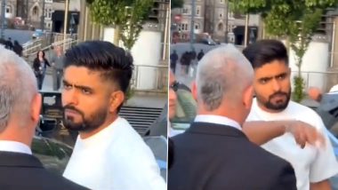 Angry Babar Azam Scolds Fans in Cardiff Ahead of ENG vs PAK 3rd T20I 2024, Video Goes Viral