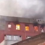 Baghpat Fire: Massive Blaze Erupts on Terrace of Aastha Hospital in Uttar Pradesh, 12 Patients Rescued Safely (Watch Video)