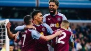 How To Watch Aston Villa vs Olympiacos UEFA Europa Conference League Semifinal 2023&ndash;24 Free Live Streaming Online in India? Get UECL Match Live Telecast on TV & Football Score Updates in IST