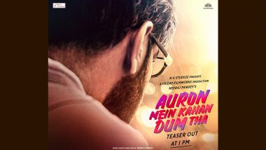 Auron Mein Kaha Dum Tha: Ahead of Teaser Launch, Makers Share First Poster of Ajay Devgn and Tabu’s Upcoming Film!