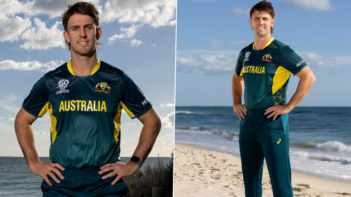 Australia Confirms Team Jersey for ICC Men's T20 World Cup 2024 (View Pics)  | 🏏 LatestLY