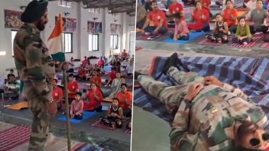 Sudden Death Caught on Camera in Indore: Retired Indian Army Soldier Balbinder Chawda Dies After Suffering Heart Attack While Singing Patriotic Song, Unsuspecting Audience Keeps Clapping (Disturbing Video)