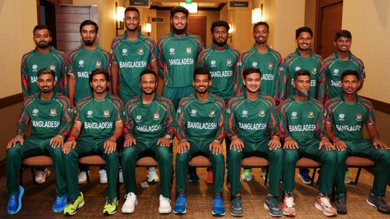 Bangladesh Jersey for ICC T20 World Cup 2024 Unveiled: See Pic of Kit to Be Worn by Bangladesh Cricket Team During Men’s Twenty20 WC