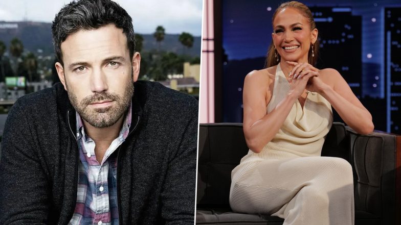 Amid Divorce Rumours, Jennifer Lopez Discusses Ben Affleck on Jimmy Kimmel Live (Watch Video)