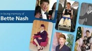 Bette Nash Dies: World&rsquo;s Longest-Serving Flight Attendant Passes Away at 88, American Airlines Mourns Her Demise (View Post)