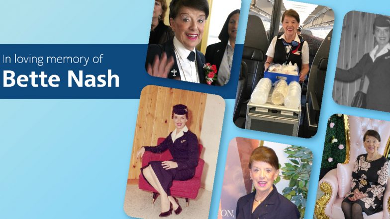 Bette Nash Dies: World’s Longest-Serving Flight Attendant Passes Away at 88, American Airlines Mourns Her Demise (View Post)