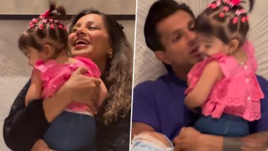 ‘Doll’ Devi’s Playtime With Her Parents Bipasha Basu and Karan Singh Grover Is Too Cute To Miss (Watch Video)