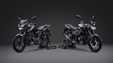 TVS Apache RTR 160 Series Black Edition Launched in India