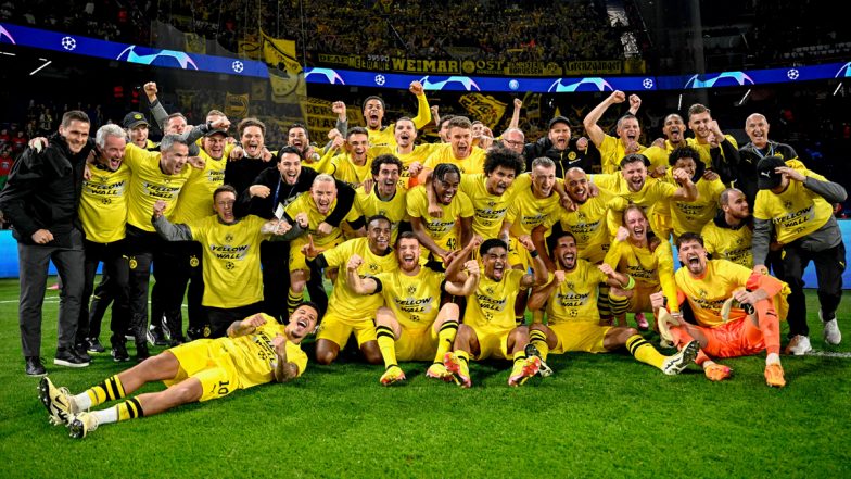 PSG 0–1 Borussia Dortmund, UEFA Champions League 2023–24: Mats Hummels Scores As BVB Seal a Spot in UCL Final After 11 Years