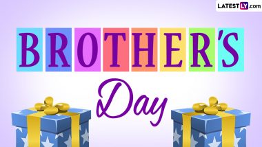 Brother's Day 2024 Date in US: Know History and Significance of the Special Observance That Is Dedicated to Celebrating the Bond Between Brothers
