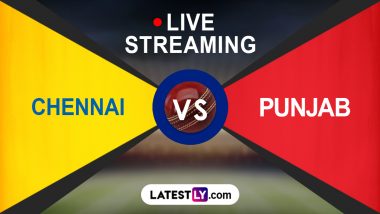 IPL 2024 Chennai Super Kings vs Punjab Kings Free Live Streaming Online on JioCinema: Get TV Channel Telecast Details of CSK vs PBKS T20 Cricket Match on Star Sports