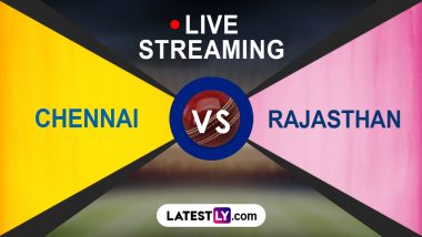 IPL 2024 Chennai Super Kings vs Rajasthan Royals Free Live Streaming Online on JioCinema: Get TV Channel Telecast Details of CSK vs RR T20 Cricket Match on Star Sports